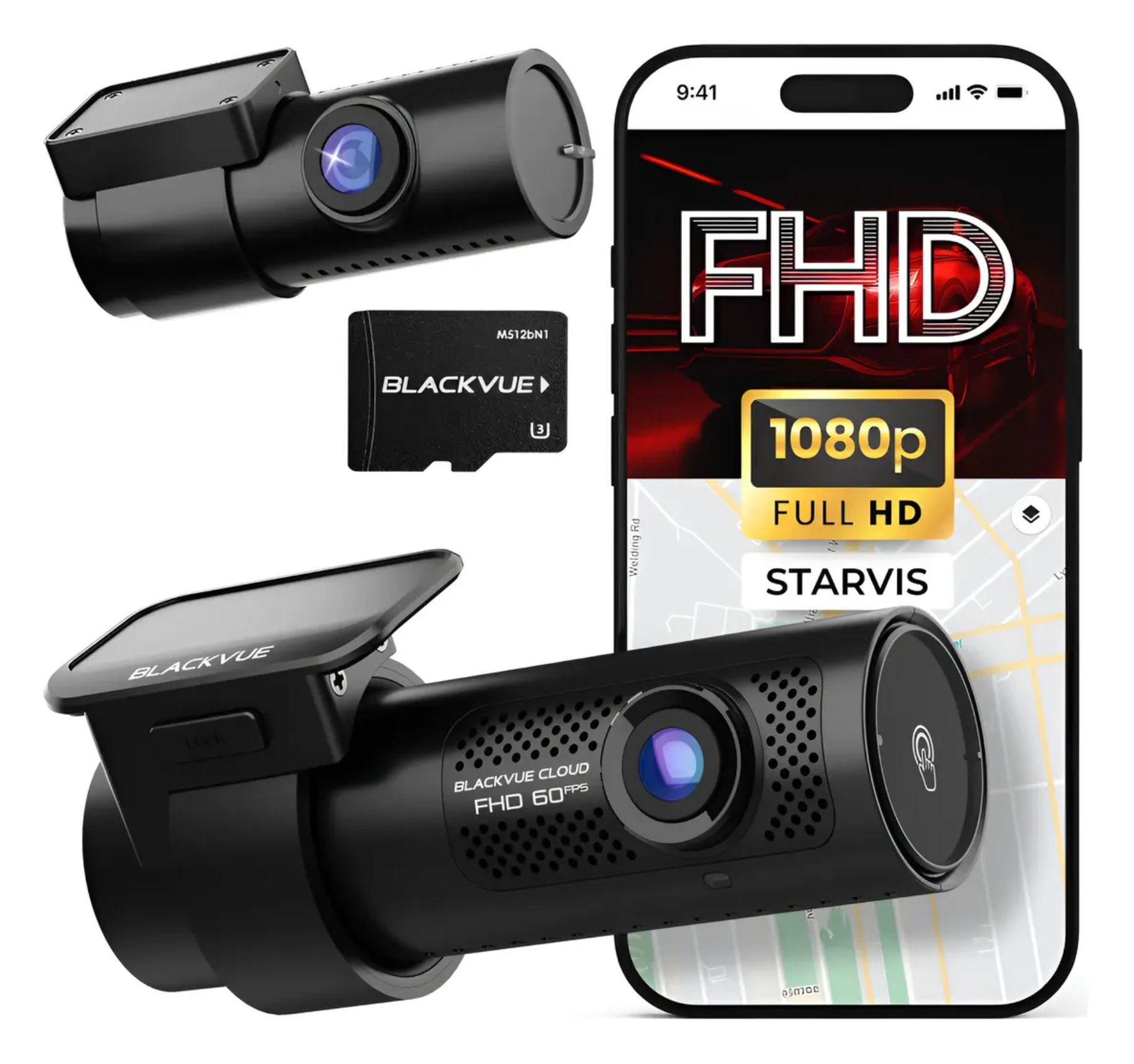 BlackVue DR770X-2CH dashcam Full HD cloud WiFi parking inteligente